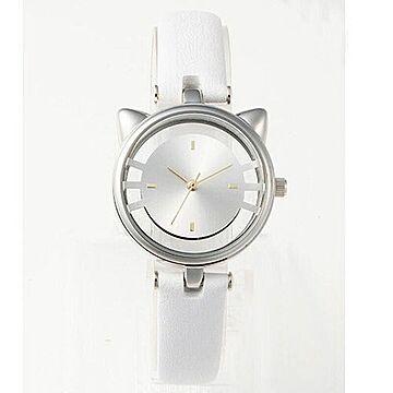 GRANDEUR レディース腕時計 CATウォッチ SS/ホワイト ESL081W1
