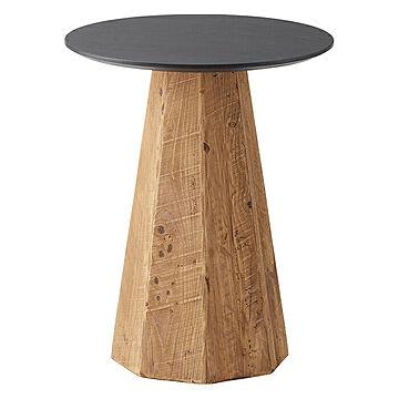 テーブル 完成品 サイドテーブル WE-880 幅45x奥行45x高さ56cm 東谷