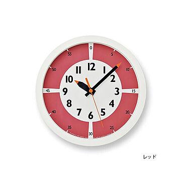 【Lemnos/レムノス】fun pun clock with color! ふんぷんくろっく ウィズ カラー