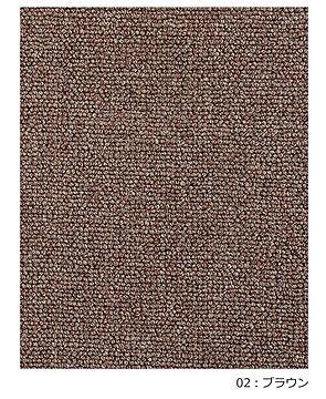 プレーベル Prevell デイル カーペット 江戸間12畳 約352×522cm ブラウン