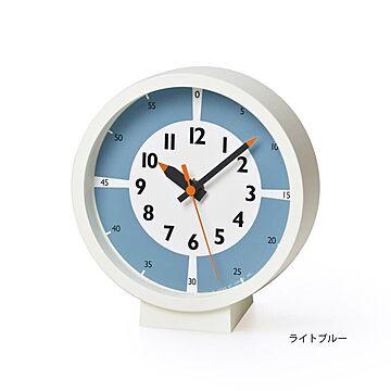 【Lemnos/レムノス】fun pun clock with color! for table  ふんぷんくろっく ウィズ カラー フォア テーブル