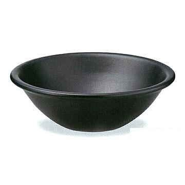 信楽焼 手洗鉢 直径36cm 黒マット