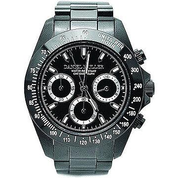 DANIEL MULLER 腕時計 ステンレス製 メンズウォッチ ブラック×シルバー DM-2027BKS 管理No. 4560383111046