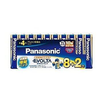 パナソニック Panasonic EVOLTA エボルタ 単4形 アルカリ乾電池 10本入 LR03EJSP/10S 管理No. 4984824869462