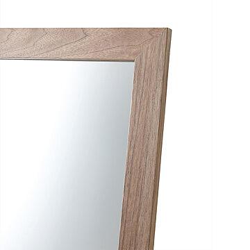 トリコ スタンドミラー ブラウン ナチュラル 鏡 全身ミラー 支度 姿鏡 木製 mirror スタイル 着替え 鏡 大きい ミラー
