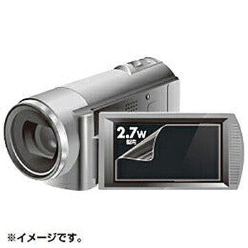 液晶保護フィルム(2.7型ワイドデジタルビデオカメラ用) 管理No. 4969887350829