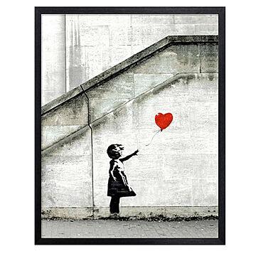 【bicosya/美工社】Banksy /バンクシー RED balloonレッド　バルーン