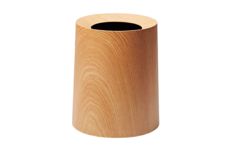 【ideaco/イデアコ】Trash Can TUBELOR OAKWOOD/ROSEWOOD チューブラー　オークウッド/ローズウッド