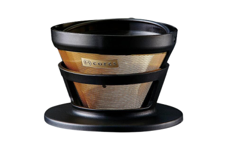 GOLD FILTER ゴールドフィルター C246BK （2〜4杯用）コーヒーフィルター/純金メッキ