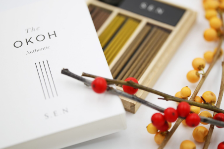 The OKOH Authentic | 最高級香木３種と香皿のセット